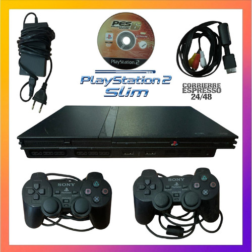 Console playstation ps2 slim - 2,
