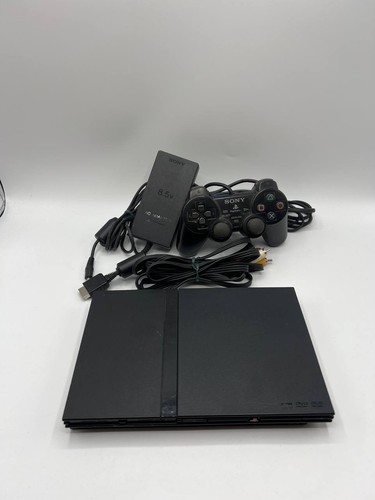 Console playstation ps2 slim - console,