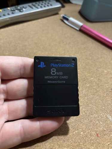 Memory card 8mb originale nera - card,