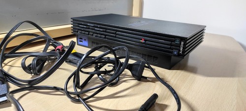 Ps2 fat nera console - ps2,
