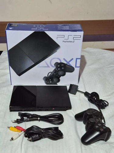 Console sony ps2 slim - console,
